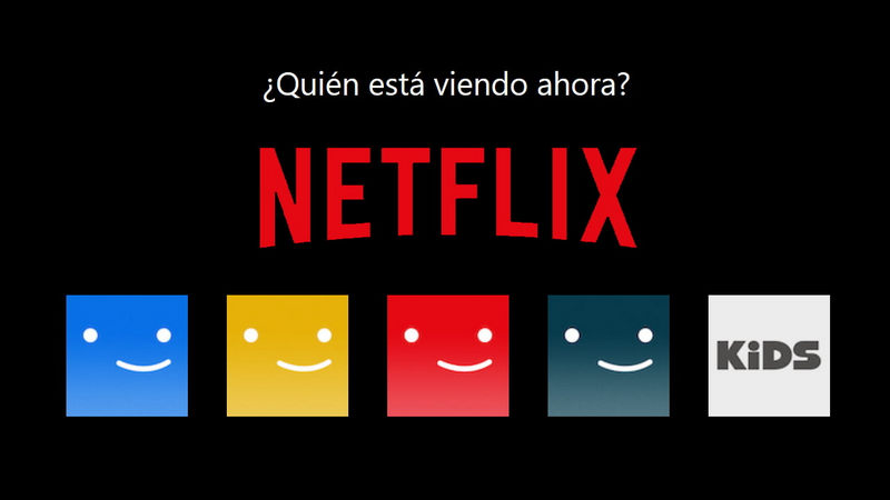 Cuentas compartidas de Netflix