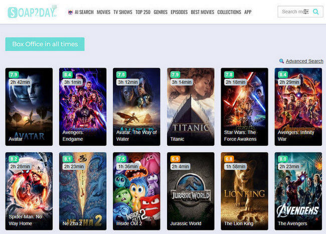Soap2Day – Búsqueda inteligente y streaming en HD