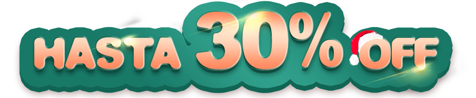 hasta 30% off